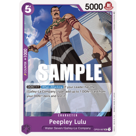 Peepley Lulu: Carte One Piece PILLARS OF STRENGTH [OP03] N°OP03-067