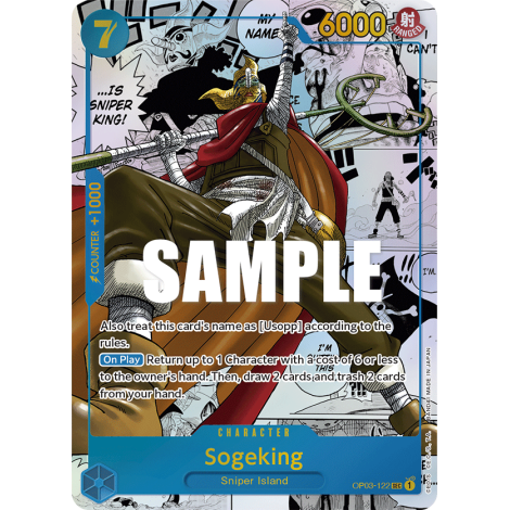 Sogeking: Carte One Piece PILLARS OF STRENGTH [OP03] N°OP03-122