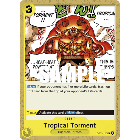 Tropical Torment: Carte One Piece PILLARS OF STRENGTH [OP03] N°OP03-120