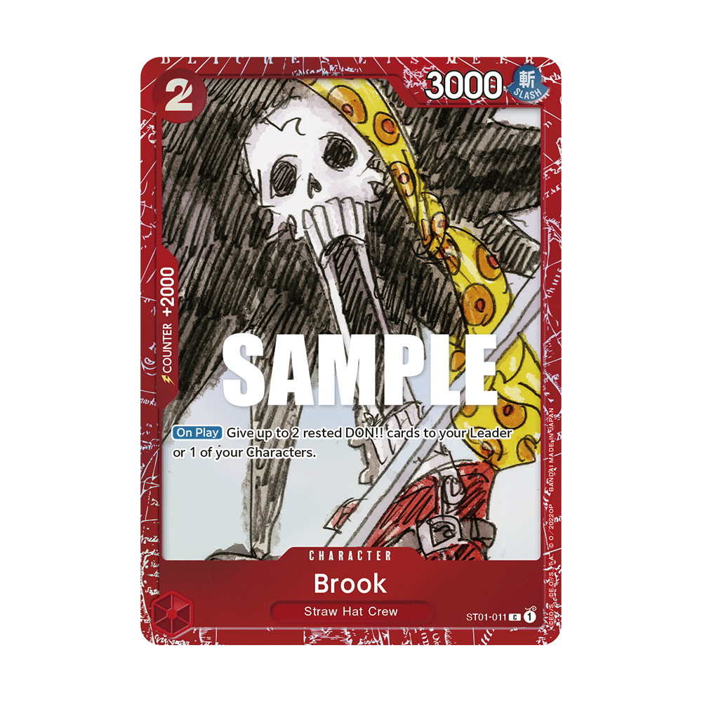 Brook: Carte One Piece Premium Card Collection FILM RED Edition- N°ST01-011