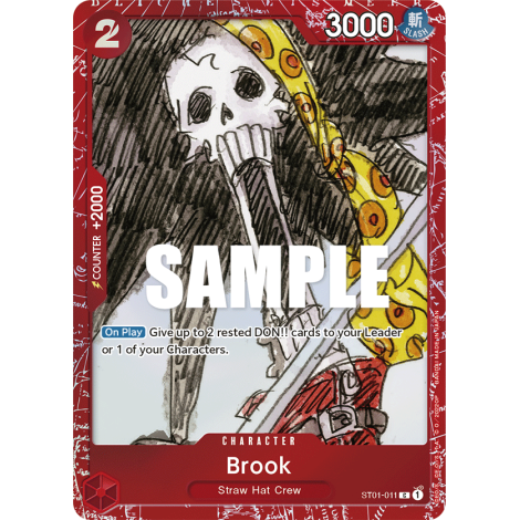 Brook: Carte One Piece Premium Card Collection FILM RED Edition- N°ST01-011