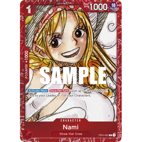 Nami: Carte One Piece Premium Card Collection FILM RED Edition- N°ST01-007