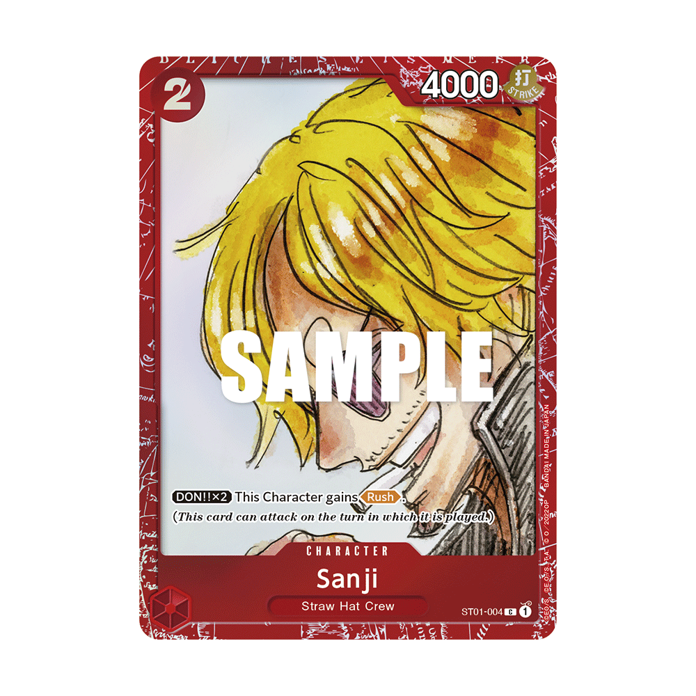 Sanji: Carte One Piece Premium Card Collection FILM RED Edition- N°ST01-004