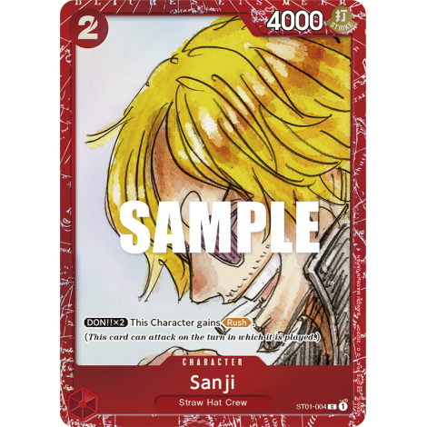 Sanji: Carte One Piece Premium Card Collection FILM RED Edition- N°ST01-004