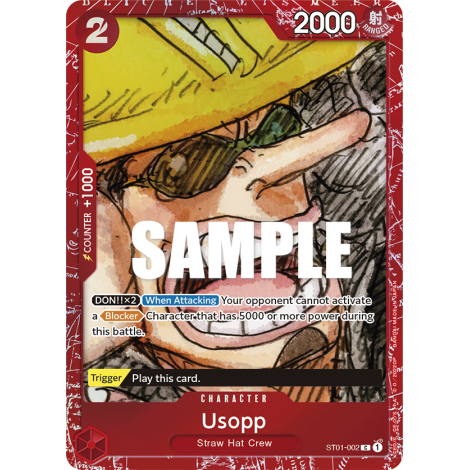 Usopp: Carte One Piece Premium Card Collection FILM RED Edition- N°ST01-002