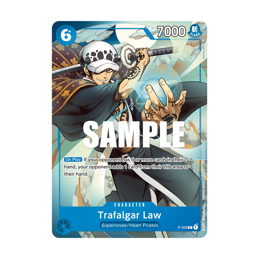 Trafalgar Law: Carte One Piece Tournament Pack Vol.1 N°P-009