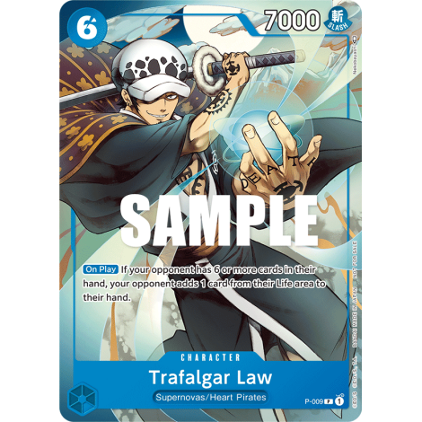 Trafalgar Law: Carte One Piece Tournament Pack Vol.1 N°P-009