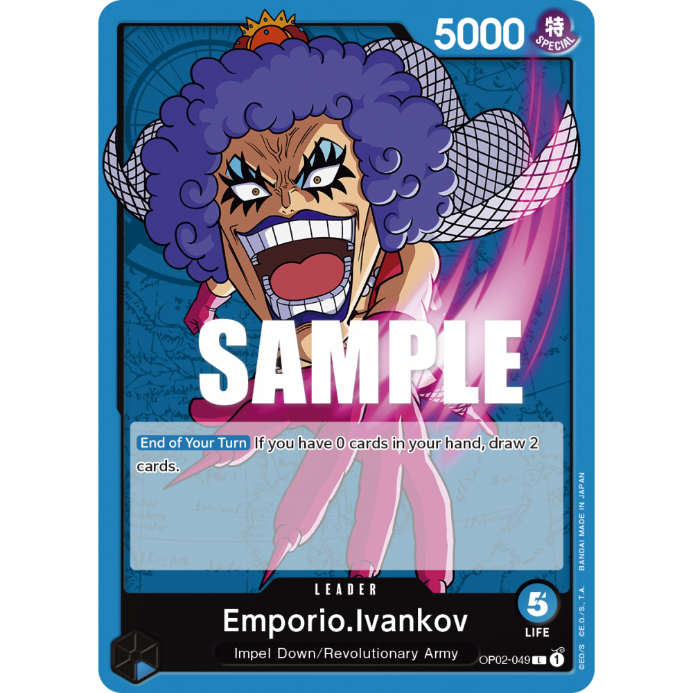 Emporio.Ivankov: Carte One Piece PARAMOUNT WAR [OP02] N°OP02-049