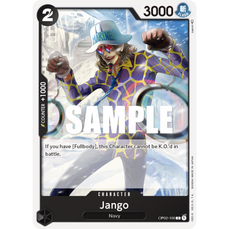 Jango: Carte One Piece PARAMOUNT WAR [OP02] N°OP02-100