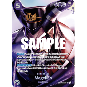 Magellan: Carte One Piece KINGDOMS OF INTRIGUE [OP04] N°OP02-085