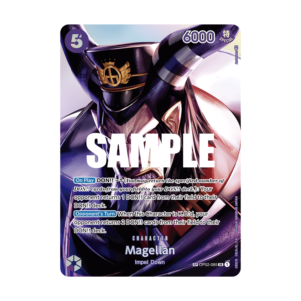 Magellan: Carte One Piece KINGDOMS OF INTRIGUE [OP04] N°OP02-085