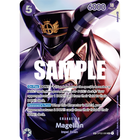 Magellan: Carte One Piece KINGDOMS OF INTRIGUE [OP04] N°OP02-085