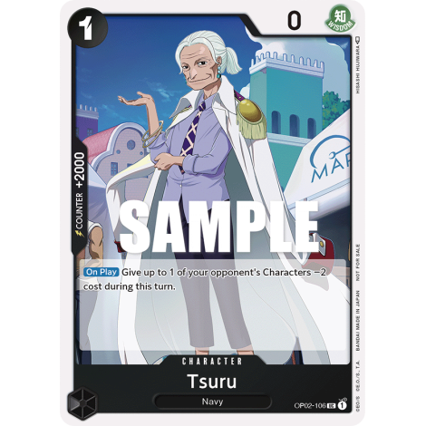 Tsuru: Carte One Piece Included in Event Pack Vol.2 N°OP02-106