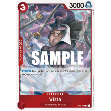 Vista: Carte One Piece PARAMOUNT WAR [OP02] N°OP02-011