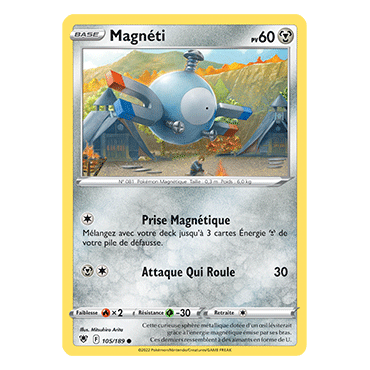 Carte Magnéti - Commune de Pokémon Astres Radieux 105/189