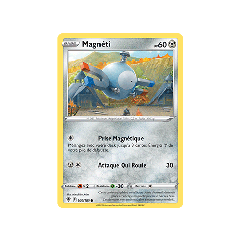 Carte Magnéti - Commune de Pokémon Astres Radieux 105/189