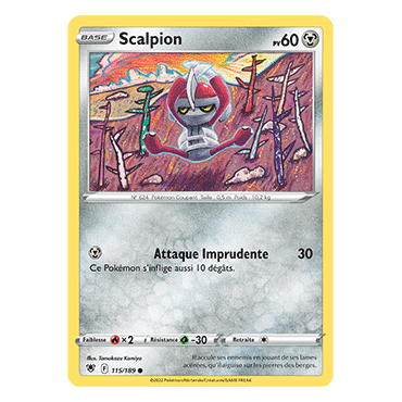 Découvrez Scalpion, carte Commune de la série Astres Radieux