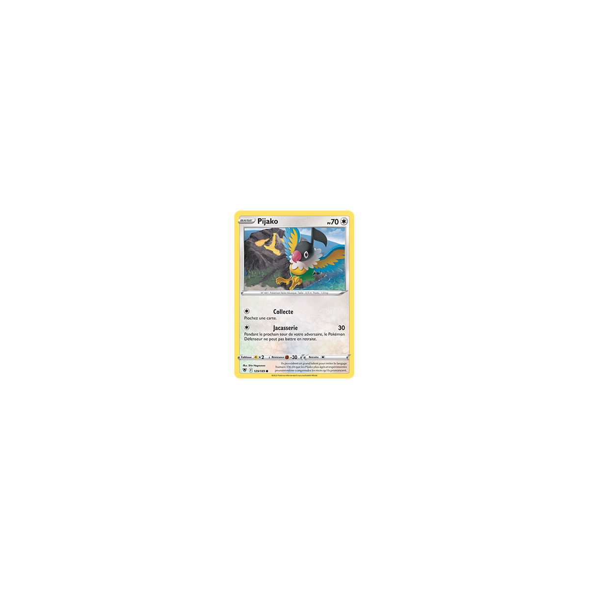 Pijako 129/189 : Joyau Commune de l'extension Pokémon Astres Radieux