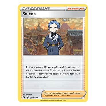 Découvrez Selena, carte Peu commune de la série Astres Radieux