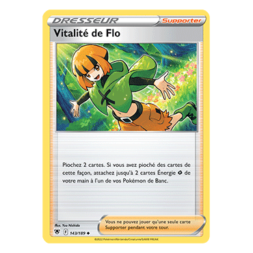 Vitalité de Flo 143/189 : Joyau Peu commune de l'extension Pokémon Astres Radieux