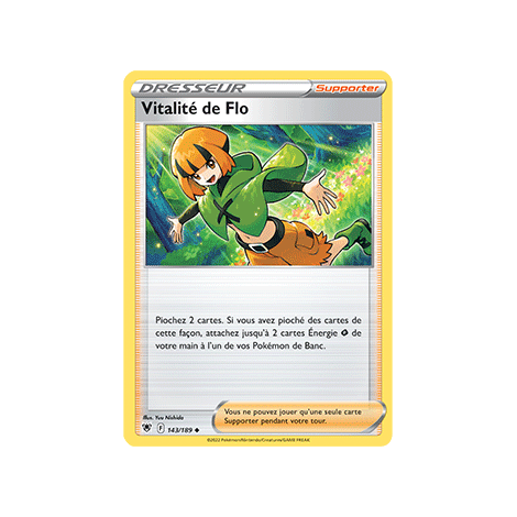 Vitalité de Flo 143/189 : Joyau Peu commune de l'extension Pokémon Astres Radieux