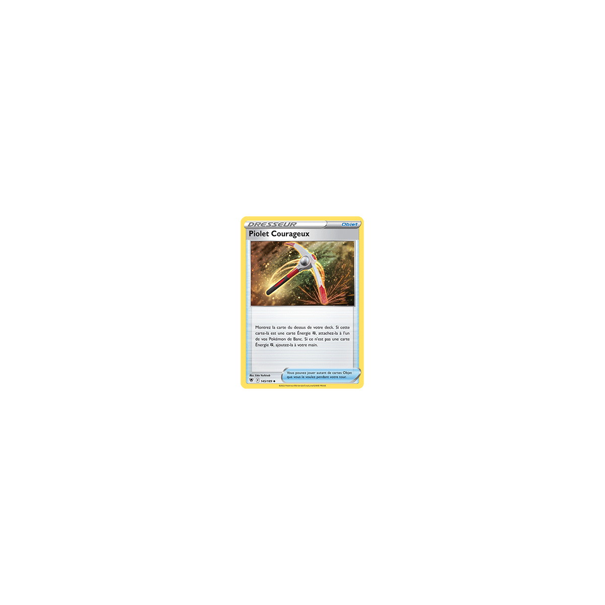Piolet Courageux 145/189 : Joyau Peu commune Pokémon Astres Radieux