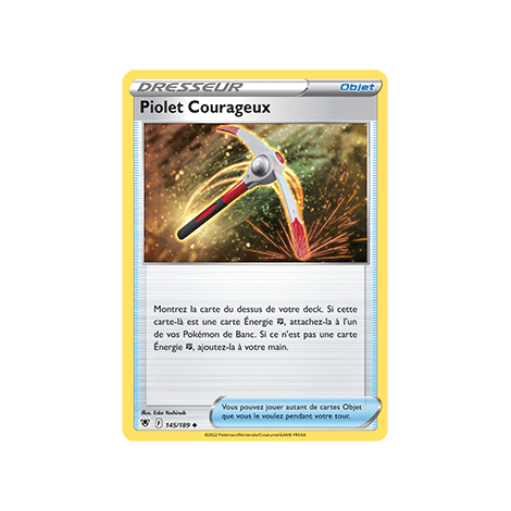 Piolet Courageux 145/189 : Joyau Peu commune Pokémon Astres Radieux