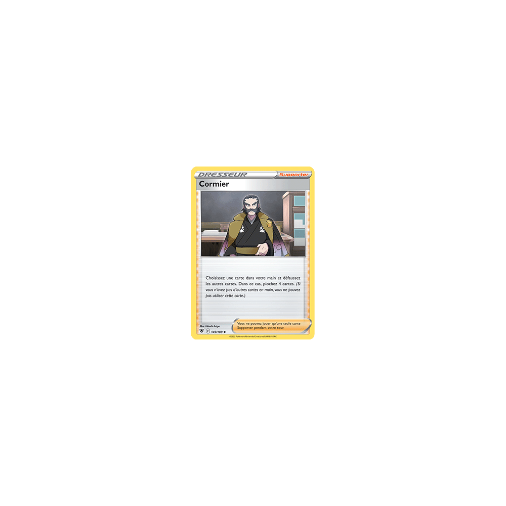 Carte Cormier - Peu commune de Pokémon Astres Radieux 149/189