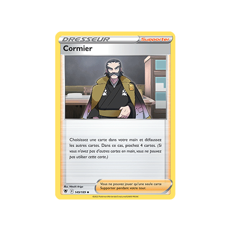 Carte Cormier - Peu commune de Pokémon Astres Radieux 149/189