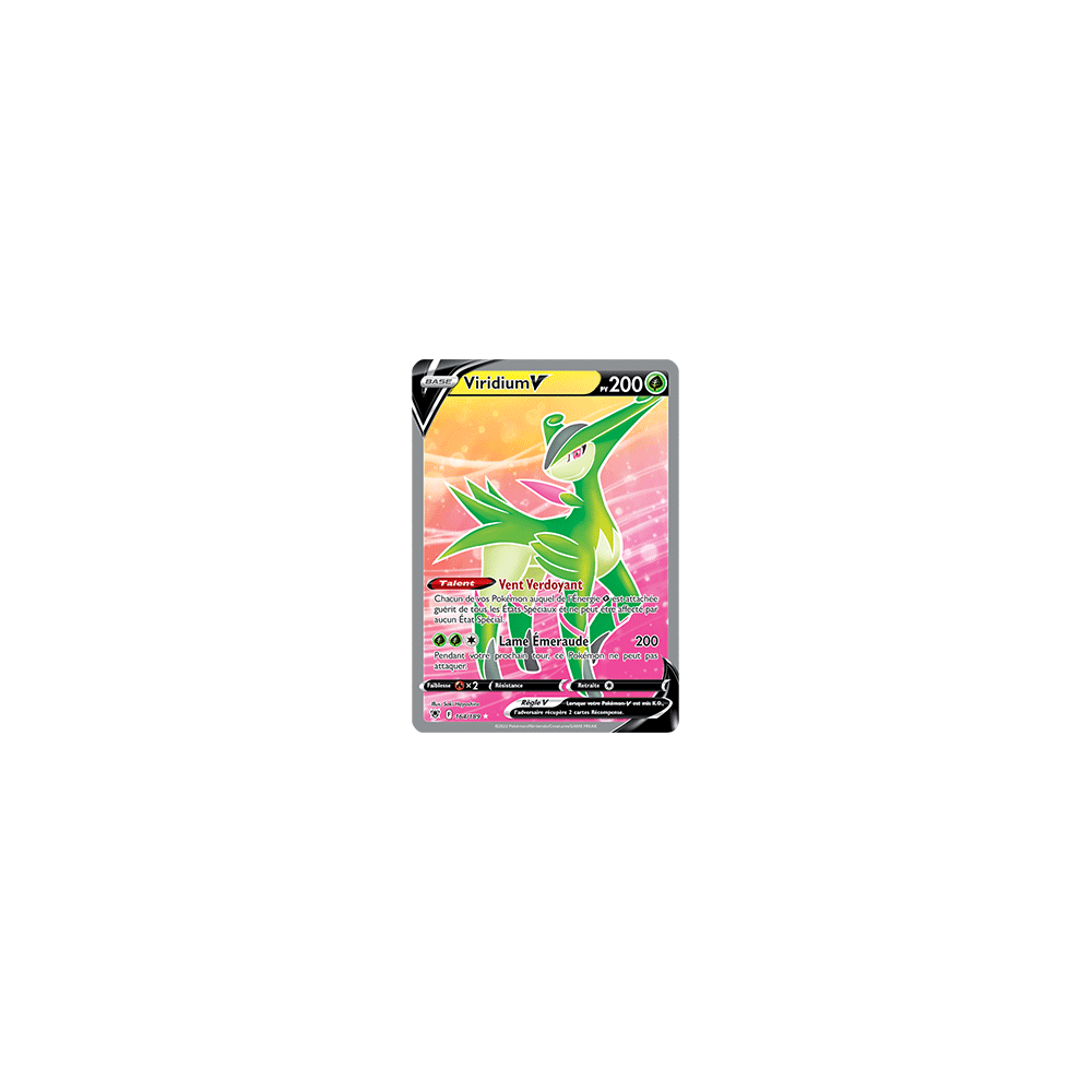 Viridium 164/189 : Joyau Ultra rare de l'extension Pokémon Astres Radieux