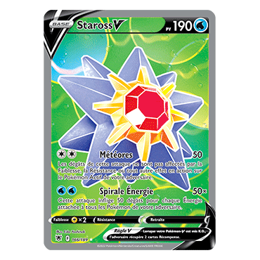 Découvrez Staross, carte Ultra rare de la série Astres Radieux