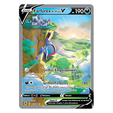 Farfurex de Hisui 175/189 : Joyau Ultra rare de l'extension Pokémon Astres Radieux