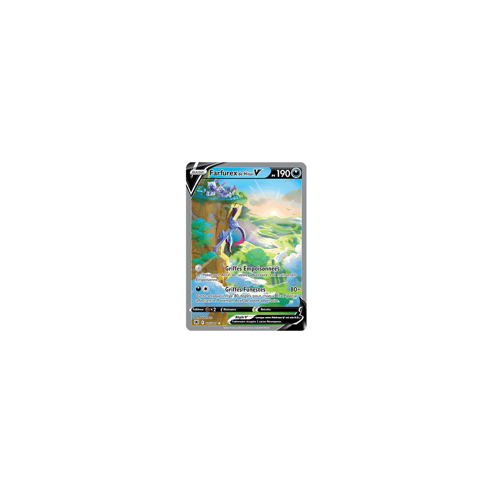 Farfurex de Hisui 175/189 : Joyau Ultra rare de l'extension Pokémon Astres Radieux