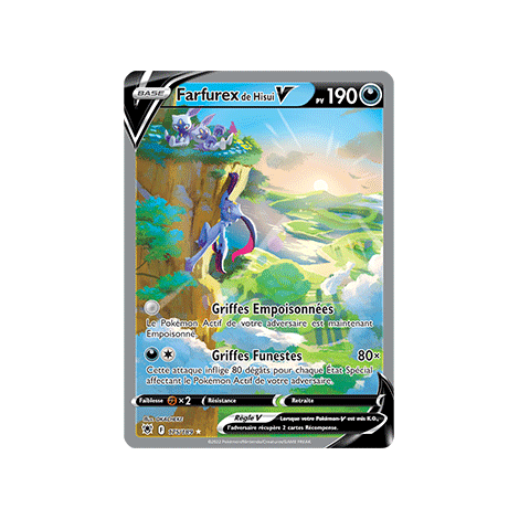 Farfurex de Hisui 175/189 : Joyau Ultra rare de l'extension Pokémon Astres Radieux