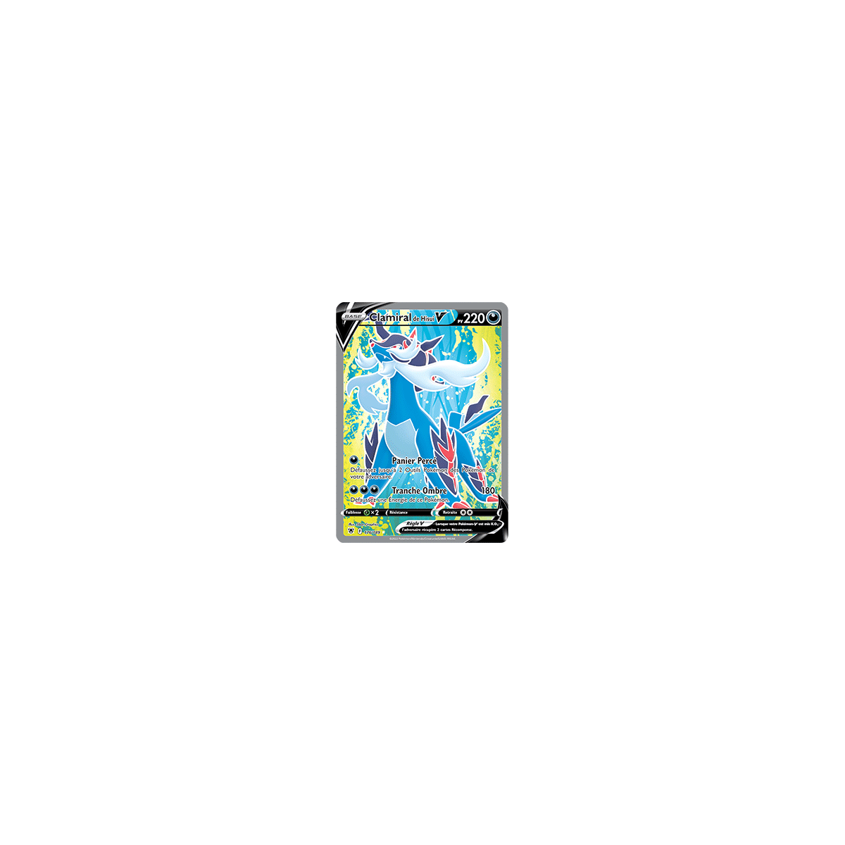 Clamiral de Hisui 176/189 : Joyau Ultra rare de l'extension Pokémon Astres Radieux