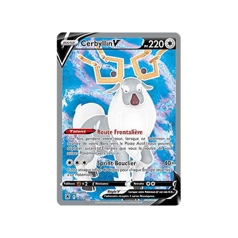 Cerbyllin 180/189 : Joyau Ultra rare de l'extension Pokémon Astres Radieux