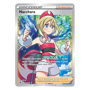 Nacchara 186/189 : Joyau Ultra rare de l'extension Pokémon Astres Radieux