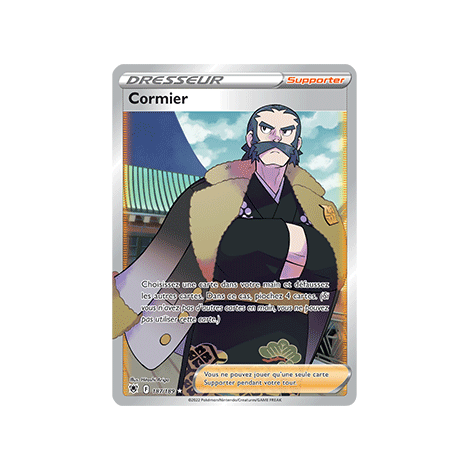 Carte Cormier - Ultra rare de Pokémon Astres Radieux 187/189