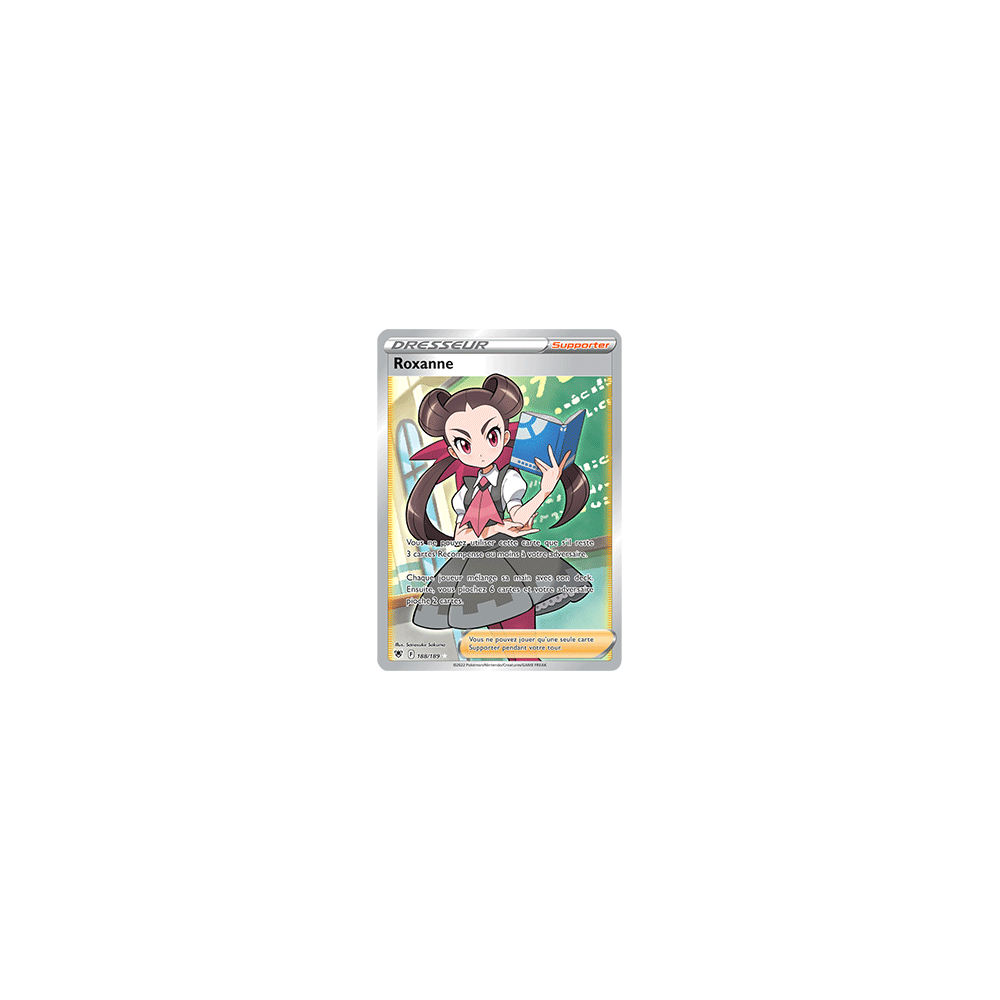 Roxanne 188/189 : Joyau Ultra rare de l'extension Pokémon Astres Radieux