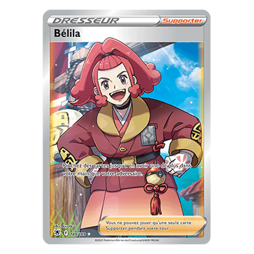 Découvrez Bélila, carte Ultra rare de la série Astres Radieux