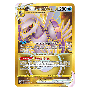 Palkia Originel 208/189 : Joyau Secrète rare de l'extension Pokémon Astres Radieux