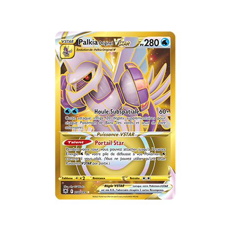 Palkia Originel 208/189 : Joyau Secrète rare de l'extension Pokémon Astres Radieux