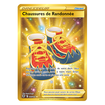 Chaussures de Randonnée 215/189 : Joyau Secrète rare de l'extension Pokémon Astres Radieux
