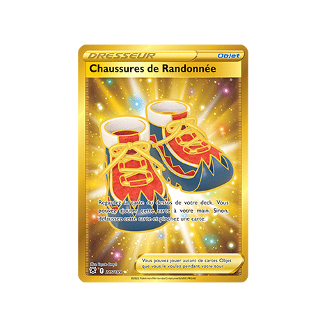 Chaussures de Randonnée 215/189 : Joyau Secrète rare de l'extension Pokémon Astres Radieux