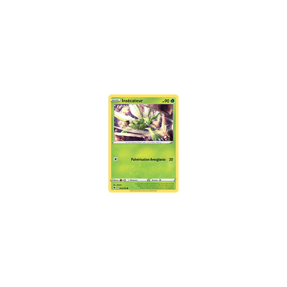 Carte Insécateur - Commune de Pokémon Astres Radieux 004/189