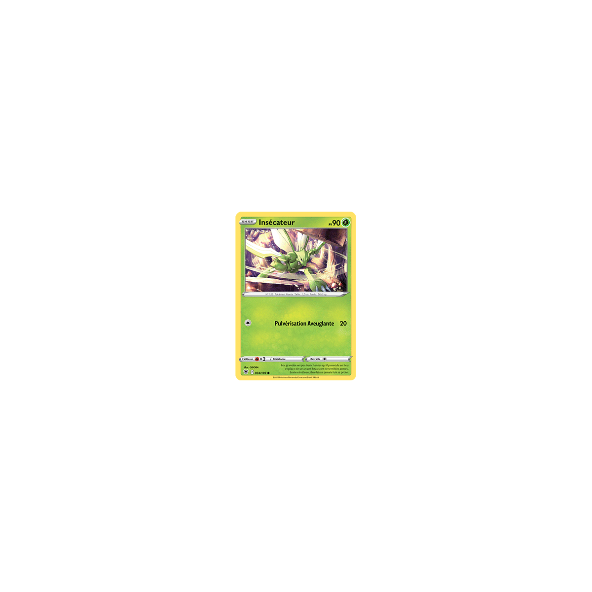 Carte Insécateur - Commune de Pokémon Astres Radieux 004/189