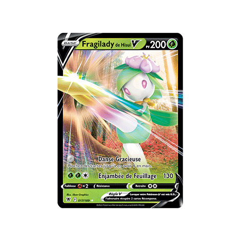 Fragilady de Hisui 017/189 Joyau Holographique rare V Astres Radieux