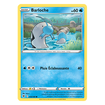 Carte Barloche - Commune de Pokémon Astres Radieux 035/189