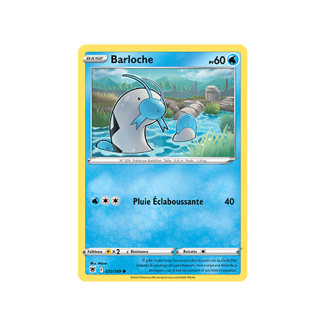 Carte Barloche - Commune de Pokémon Astres Radieux 035/189