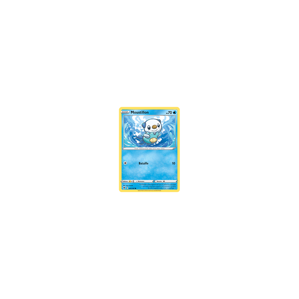 Moustillon 041/189 : Joyau Commune de l'extension Pokémon Astres Radieux